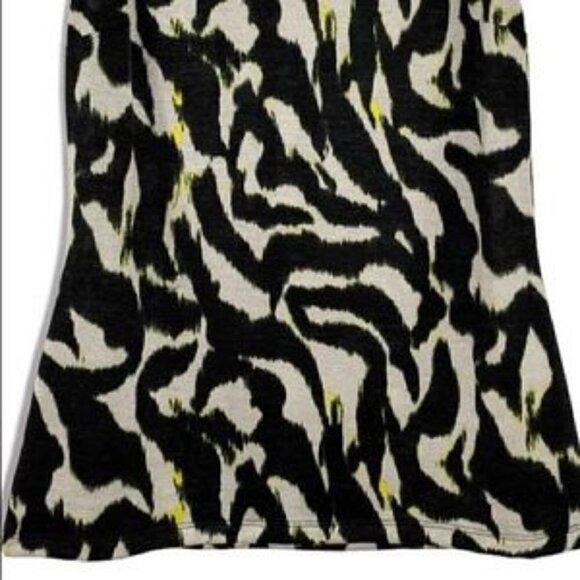 Alberto Makali top black tank animal print knit FINAL CLEARANCE $10 - Picture 5 of 6